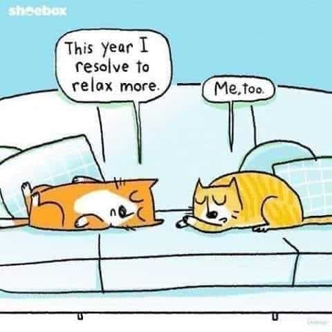relax more